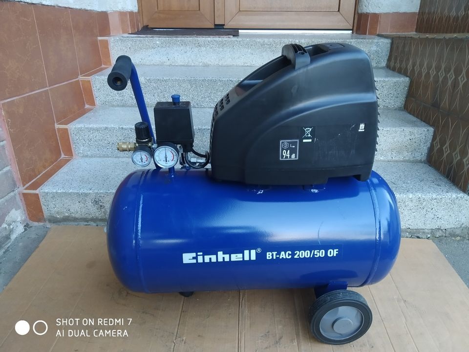 Prodám NEPOUŽITÝ Bezolejový kompresor Einhell BT-AC 200/50 O