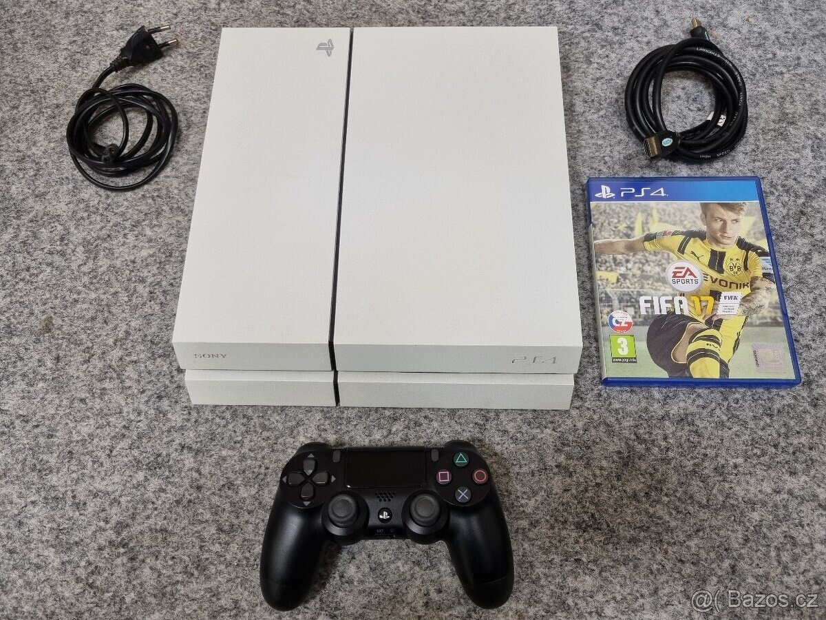 Playstation 4 500gb facelift + nový ovladač sony 3 x použitý