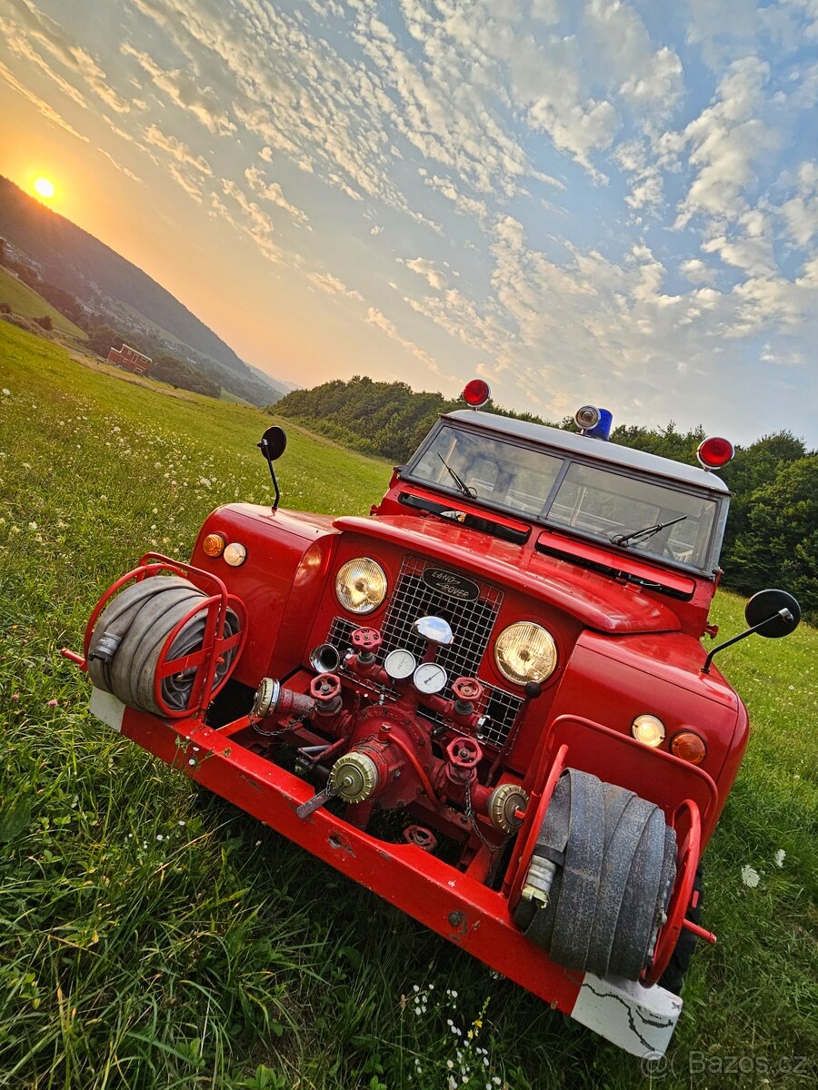 Land Rover 109 Long 1965 poziarny special