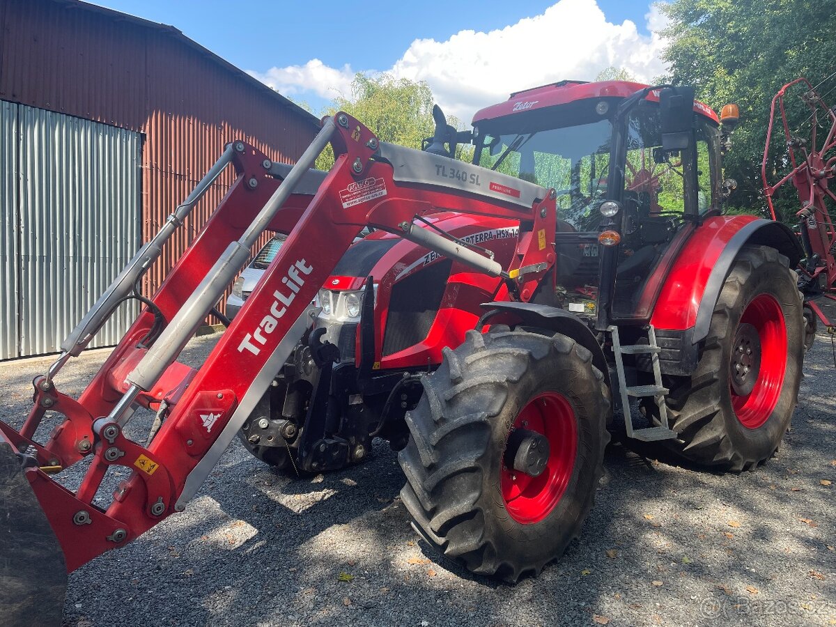 Zetor Forterra HSX 140 s nakladačem