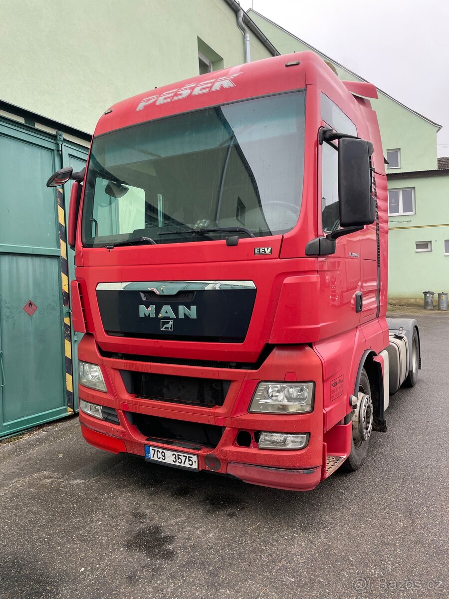 Man TGX 440 + návěs Humbaur