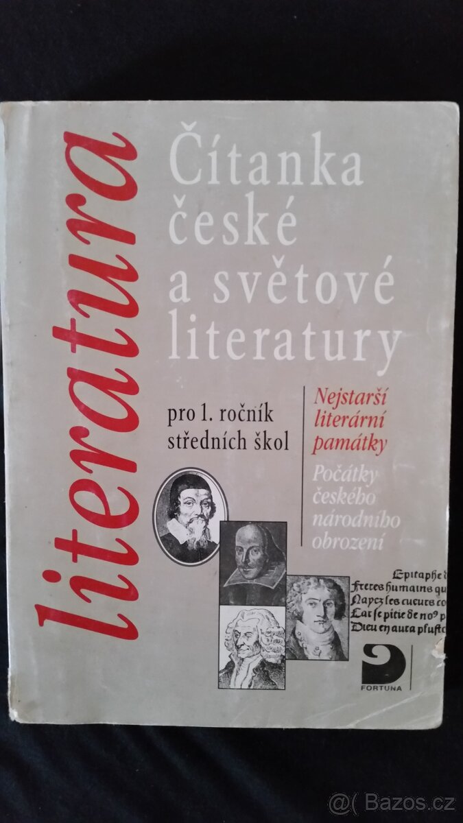 ČÍTANKA ČESKÉ A SVĚTOVÉ LITERATURY PRO 1. ROČNÍK SŠ