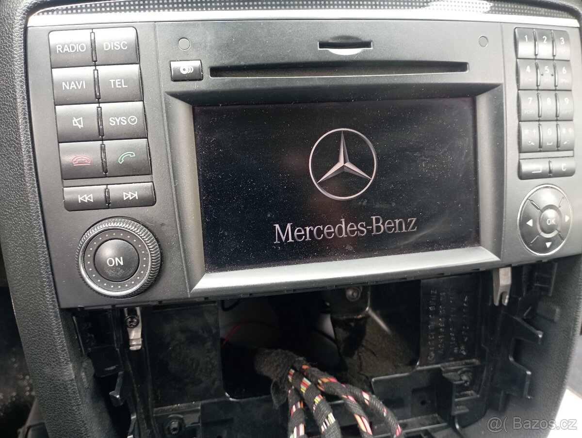 MERCEDES BENZ ML W164, GL X164 ORIG. RÁDIO S NAVI VŠE OK