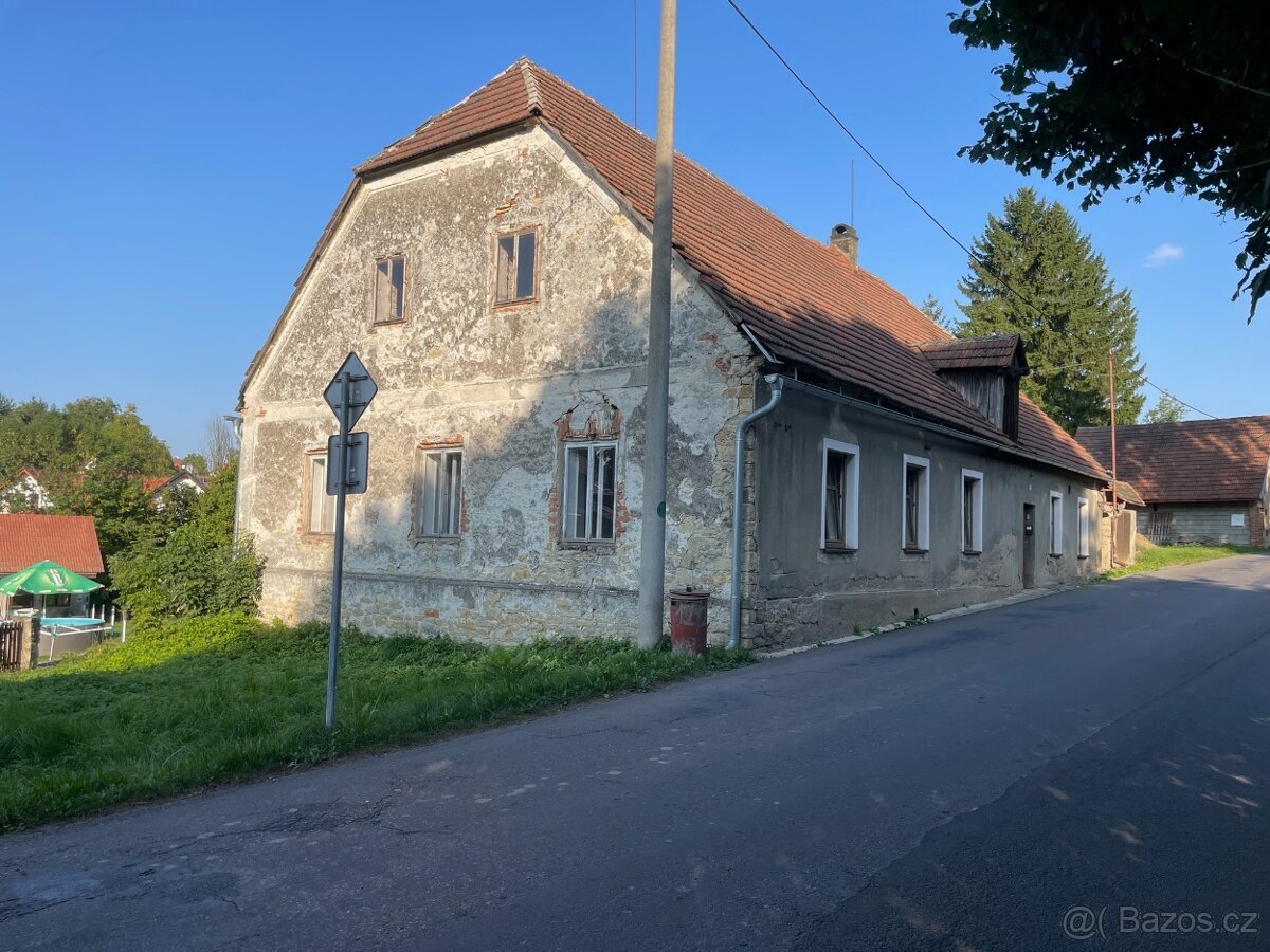 Prodám rodinný dům se zahradou ve Sloupnici u Litomyšle