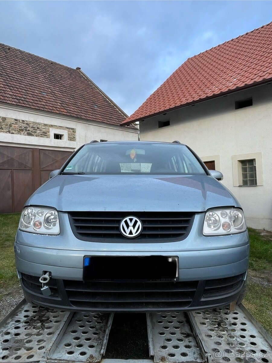 VW Touran 1T1 1.9tdi 77kw BLS DSG Náhradní Díly LB5M