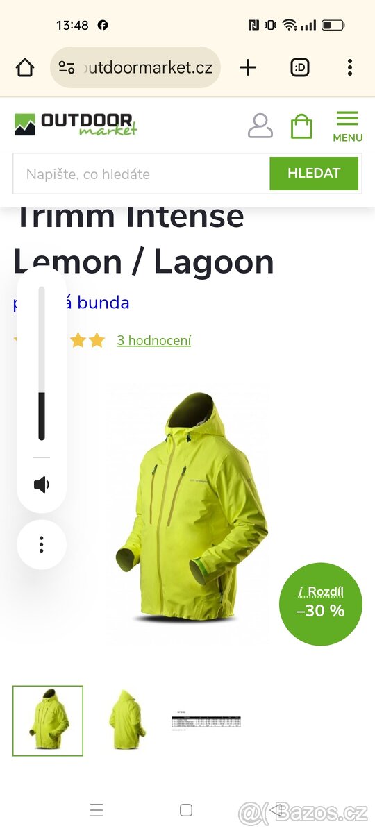 Outdoorová bunda TRIMM