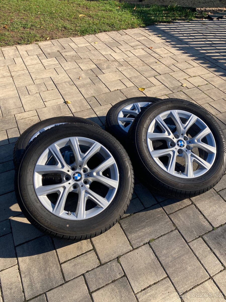 Zimní originální alu sada R17, 5x112, Bmw X1, X3