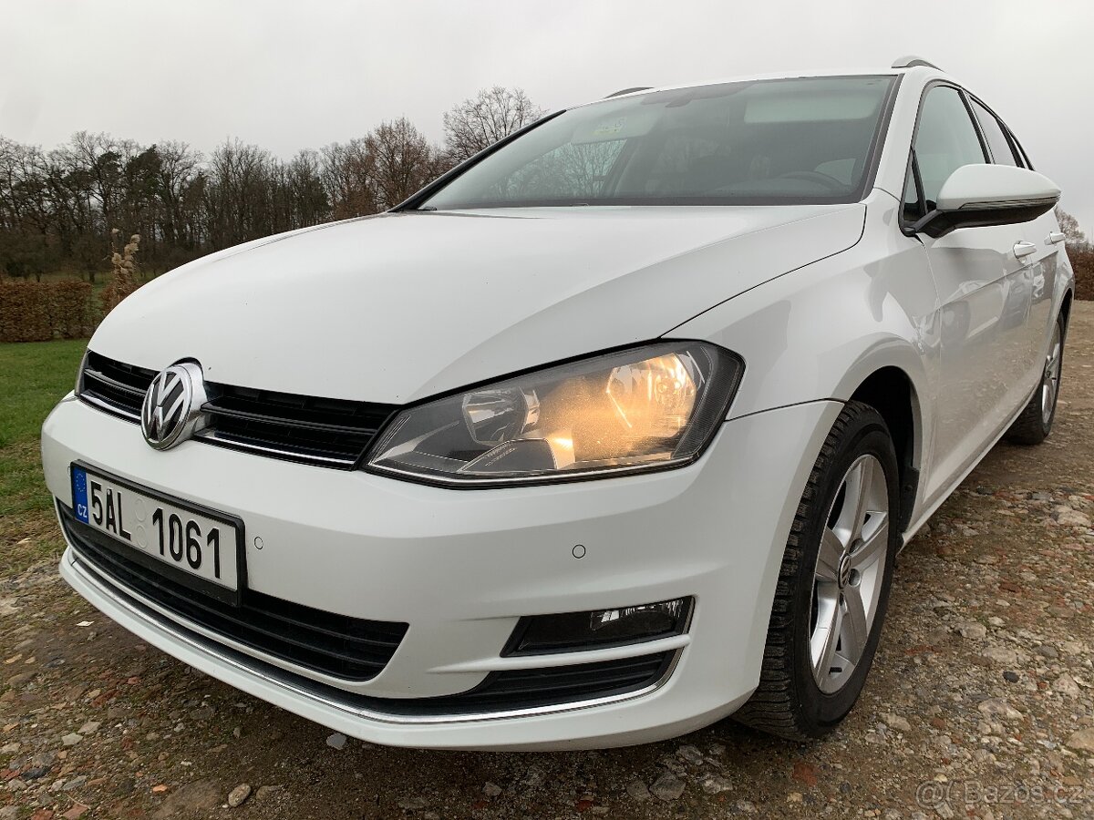 Volkswagen Golf VII kombi, 1.6 TDI 81kw DSG Highline 2016