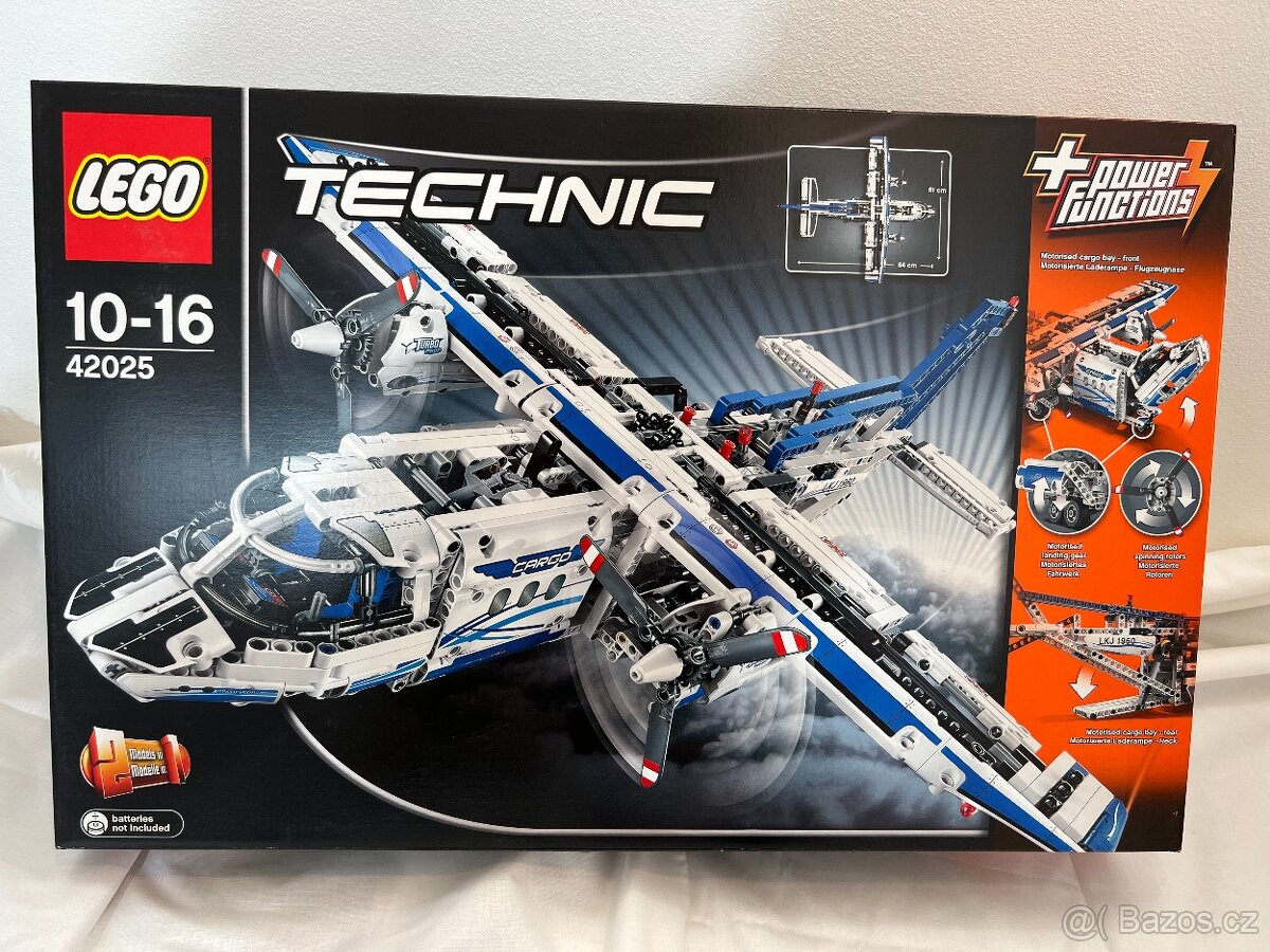 LEGO TECHNIC 42025 NÁKLADNÍ LETADLO