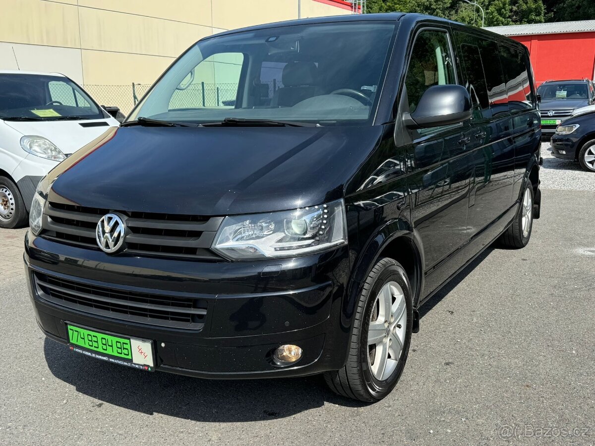 ►► VW TRANSPORTER LONG 2,0 TDI 4x4 - 132 kW, BI-XENON ◄◄