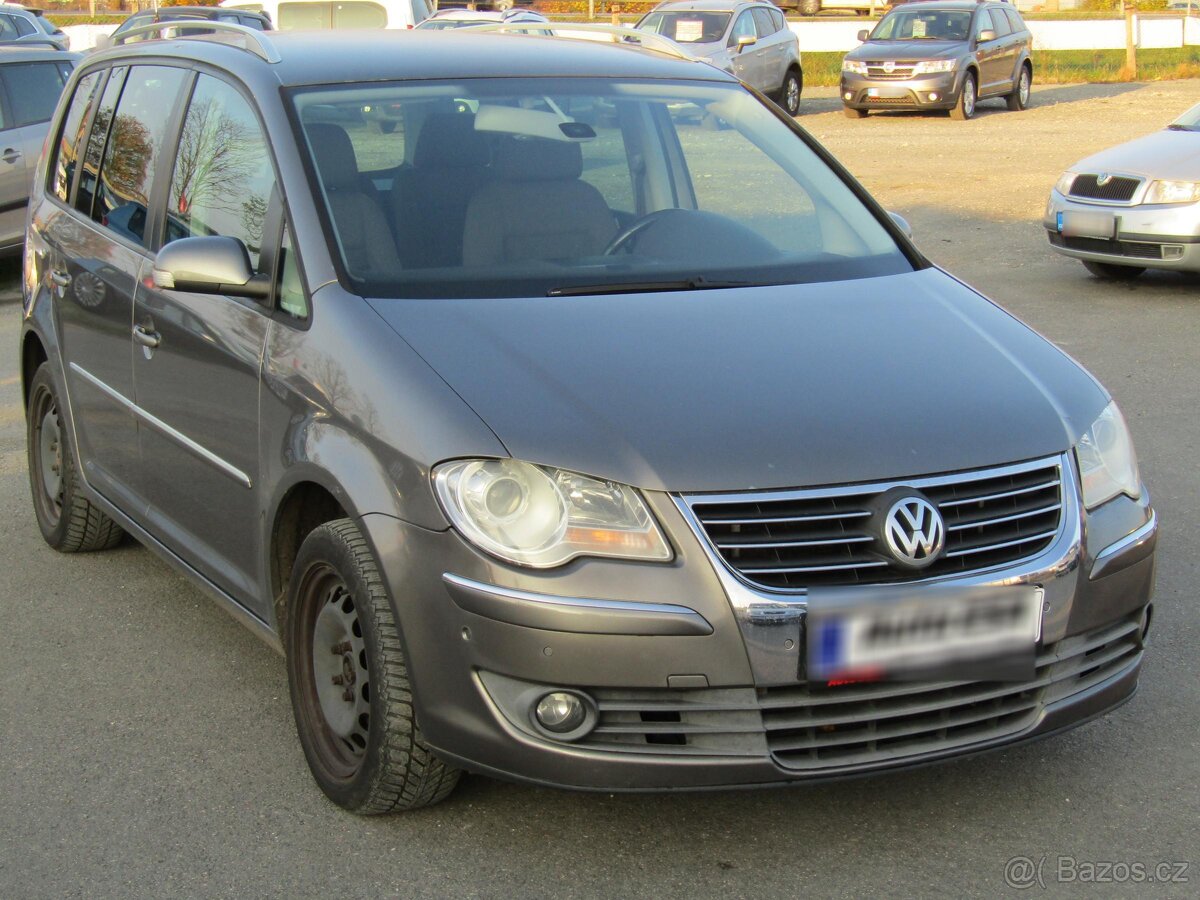 Volkswagen Touran 1.4TSi ,  103 kW benzín, 2007