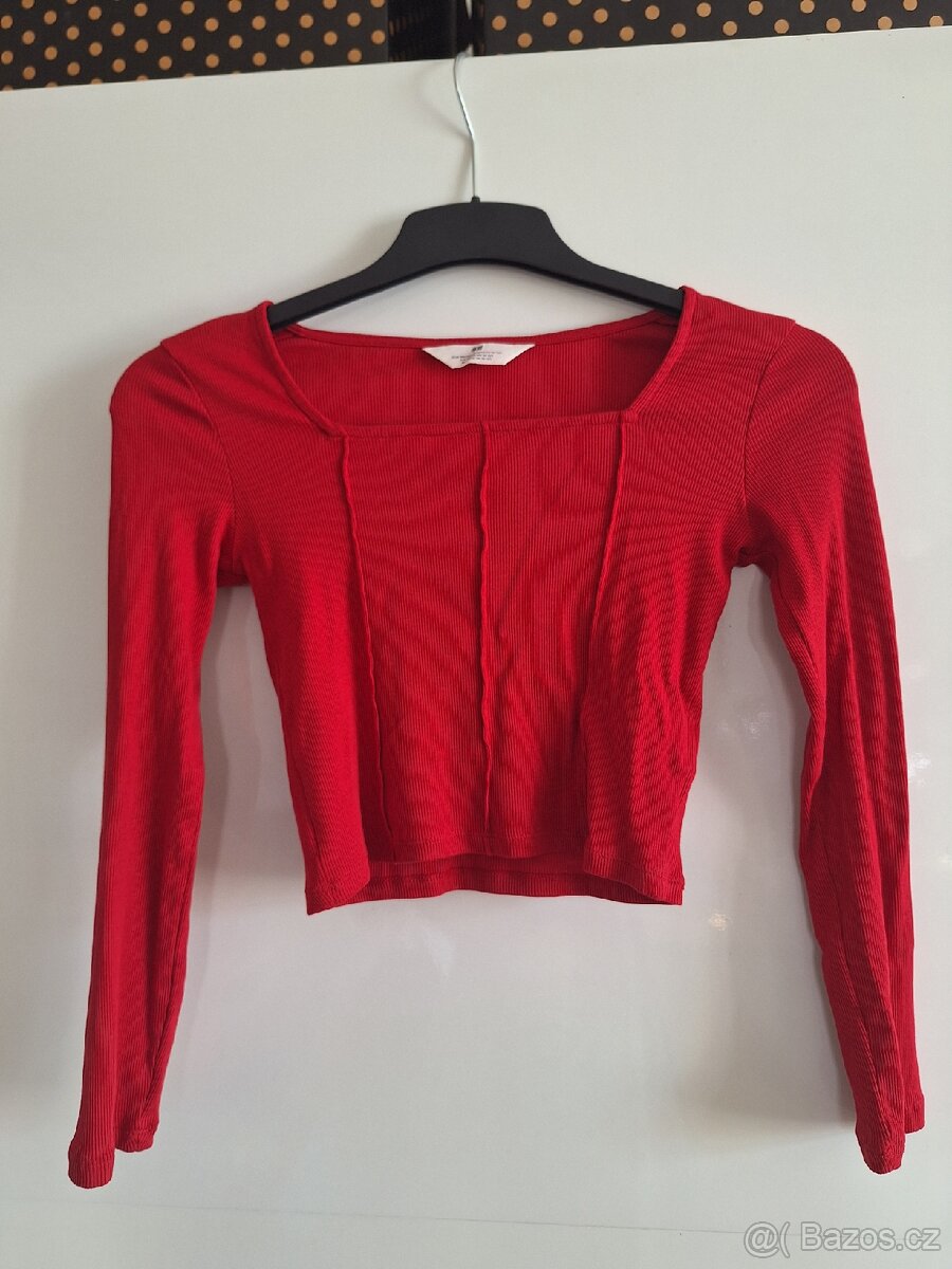 Top tričko crop top nový vel. 146 / 152