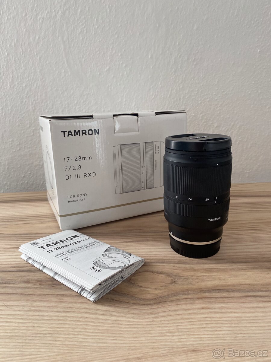 Tamron 17-28 mm f/2,8 Di III RXD pro Sony FE