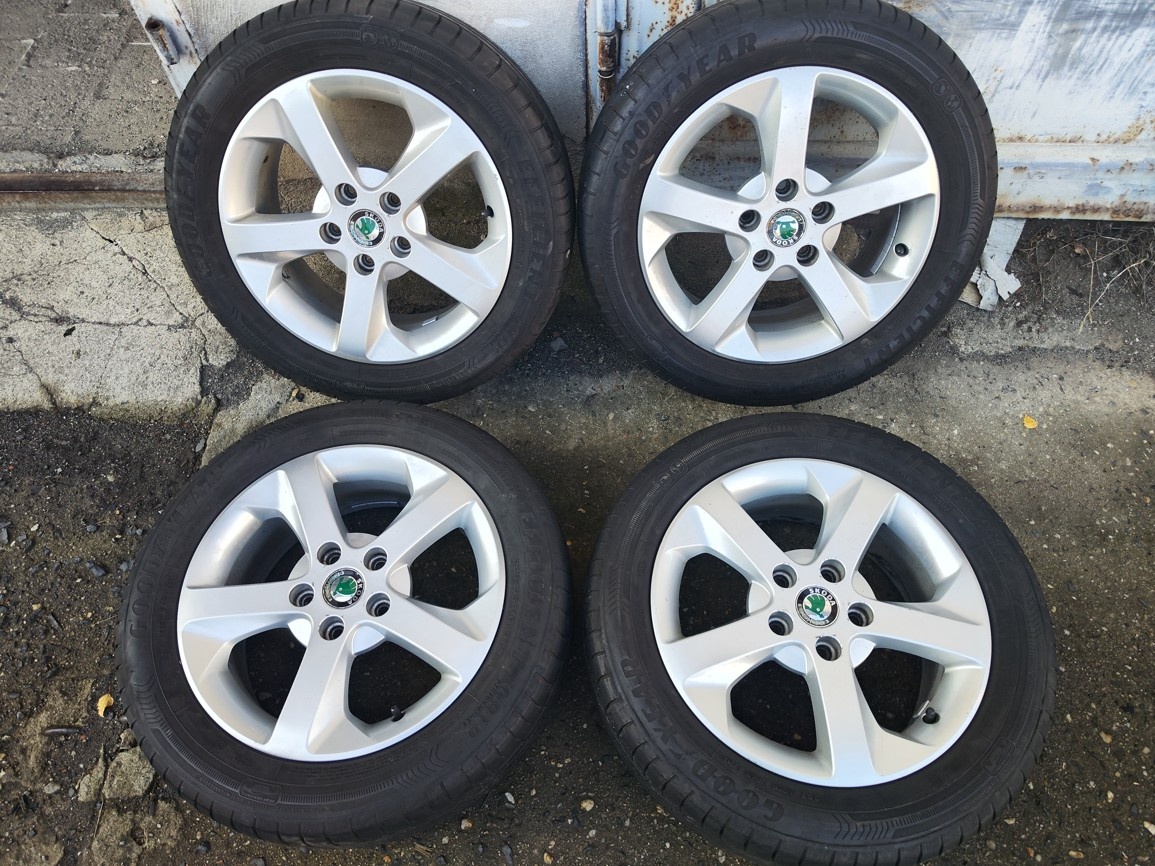 16"letní alu sada Proxima 5x112 origo Octavia 2 Golf 5 6