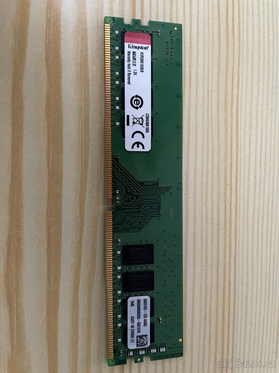 RAM paměť KINGSTON DDR4 8Gb 2666Mh