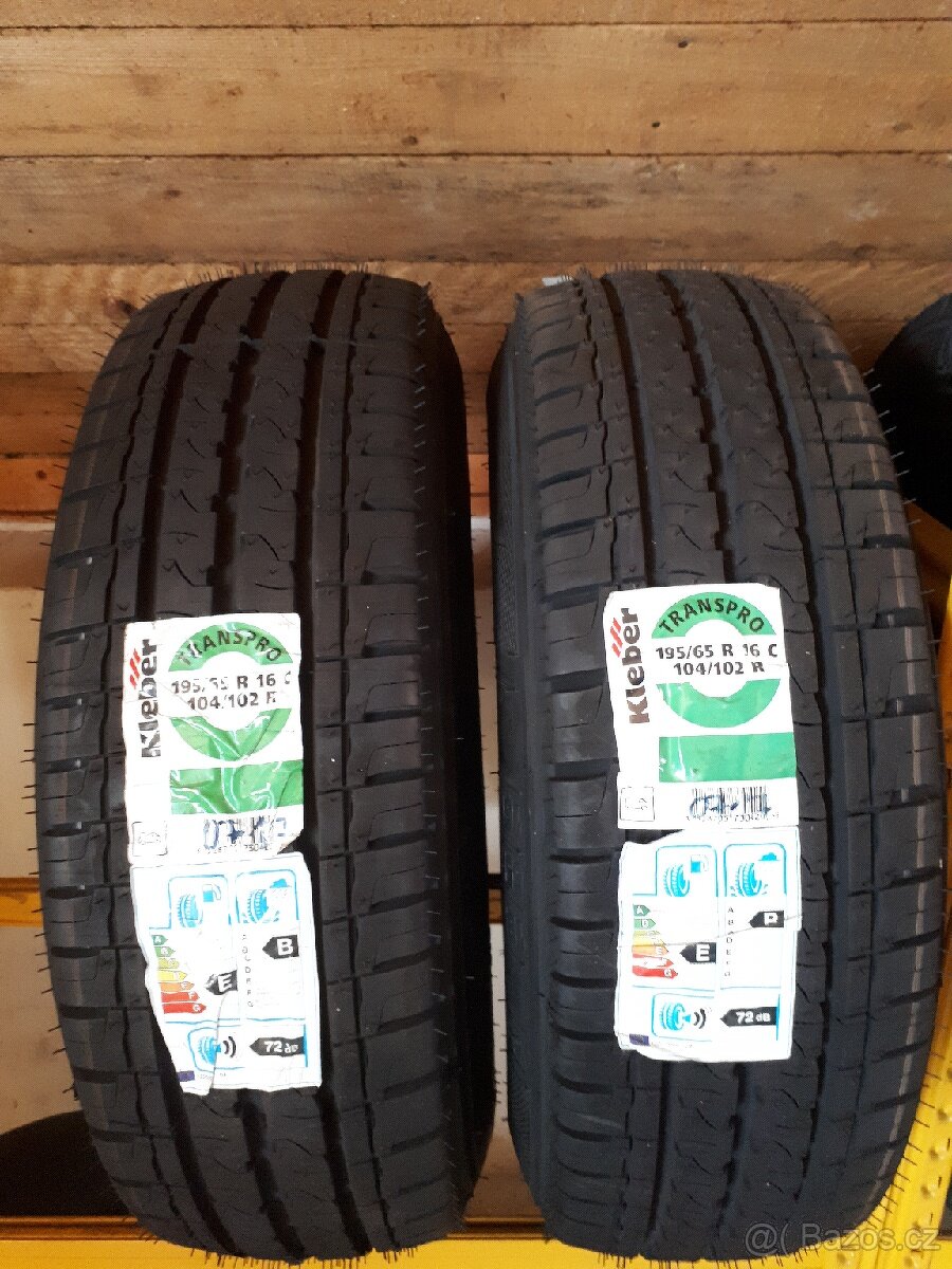 Letni pneu 195/65R16C Kleber