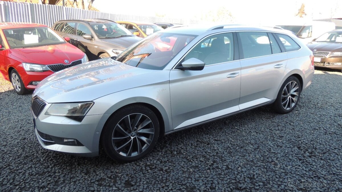 Škoda Superb Combi 2.0TDi,110kw,4x4,L&K,2017,manuál,-21%DPH