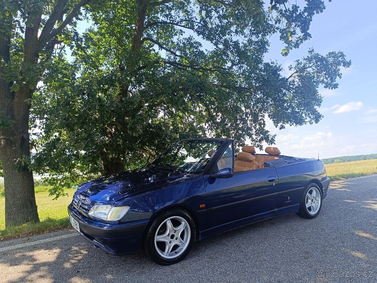 Peugeot 306 KABRIOLET - 1.6i - STK až do 2026..