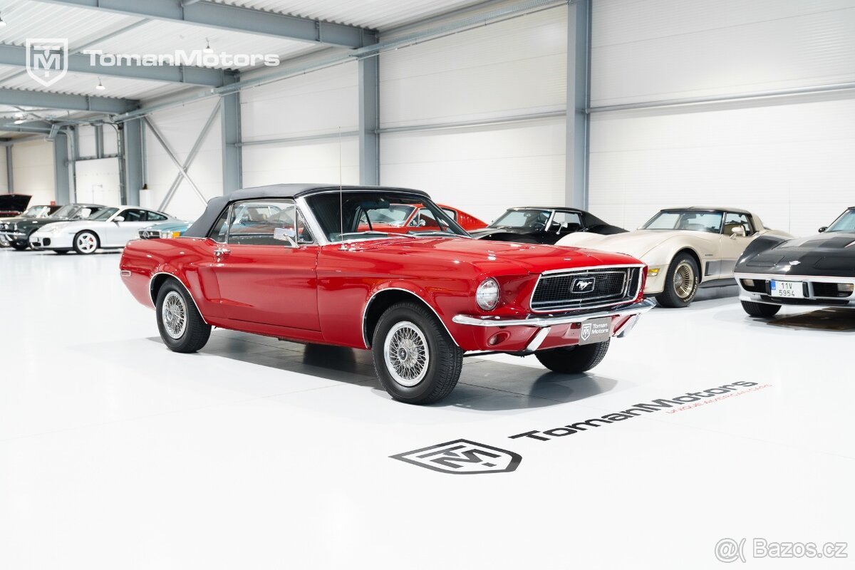 Mustang Kabrio V8, Po renovaci v ČR, 1968