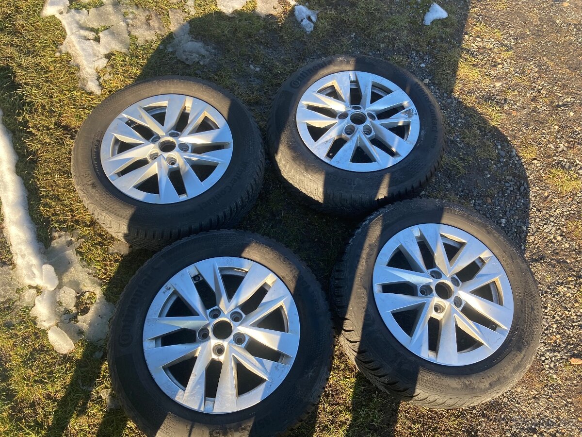 Zimní alu kola 185/65 r15 Fabia IV