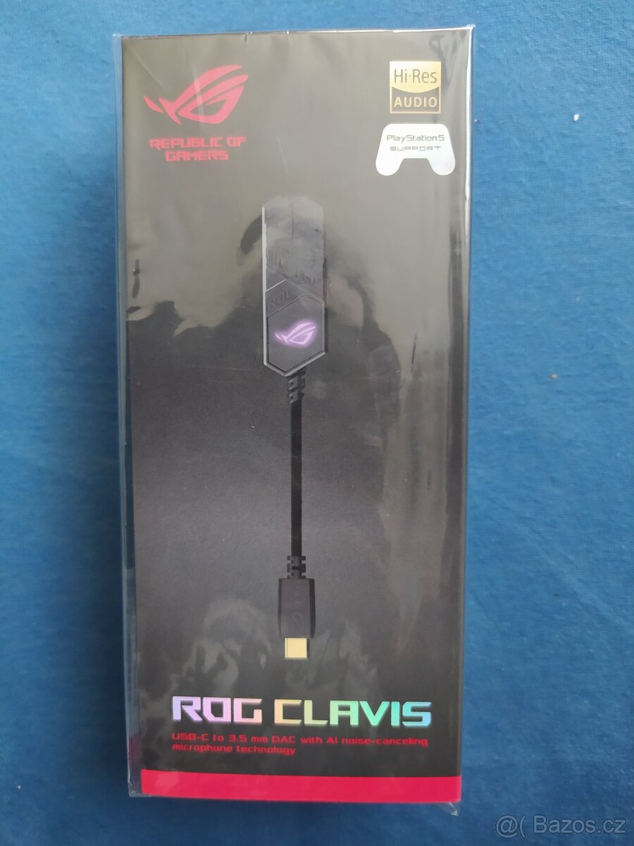 ASUS ROG Clavis adaptér na sluchátka