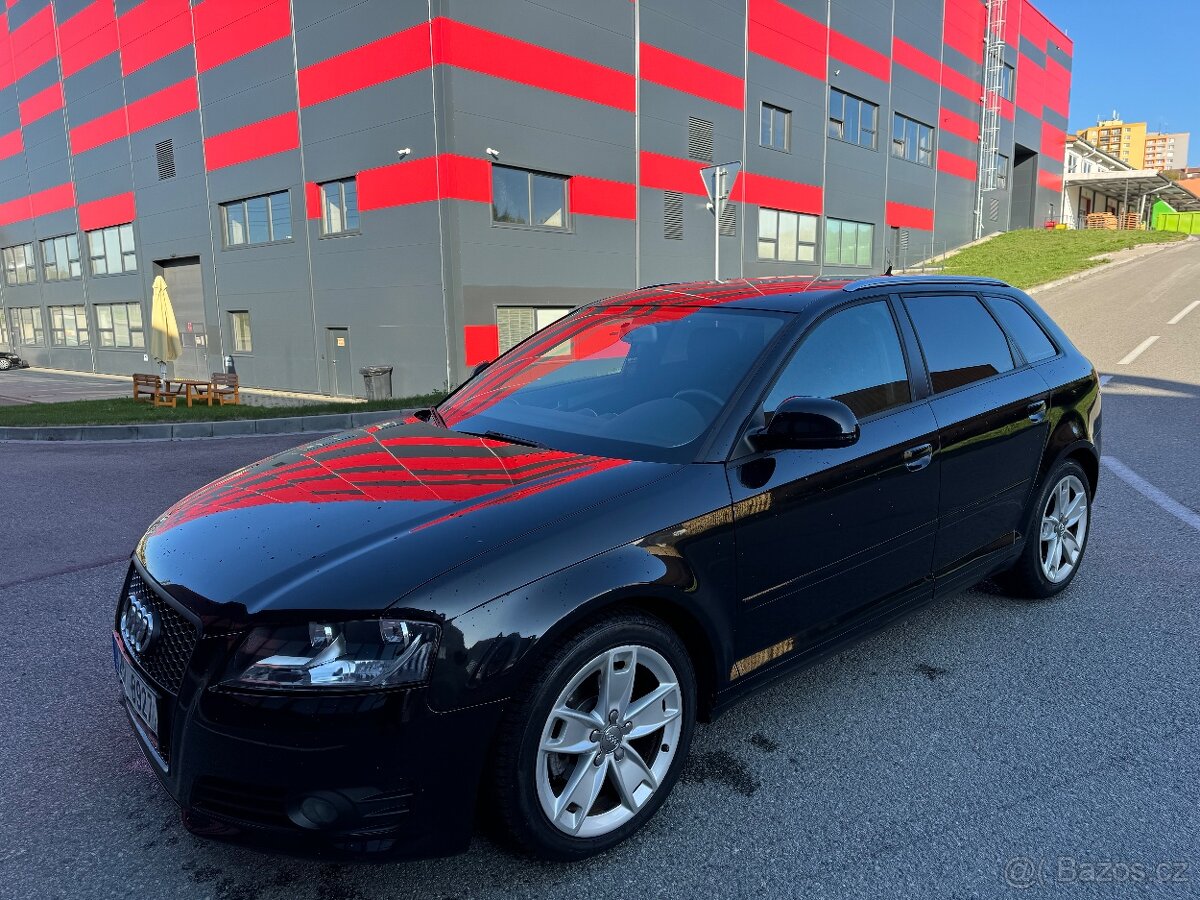 Audi A3 1.9 TDI Sportback Facelift Manuál,Digiklima,Navi,Alu