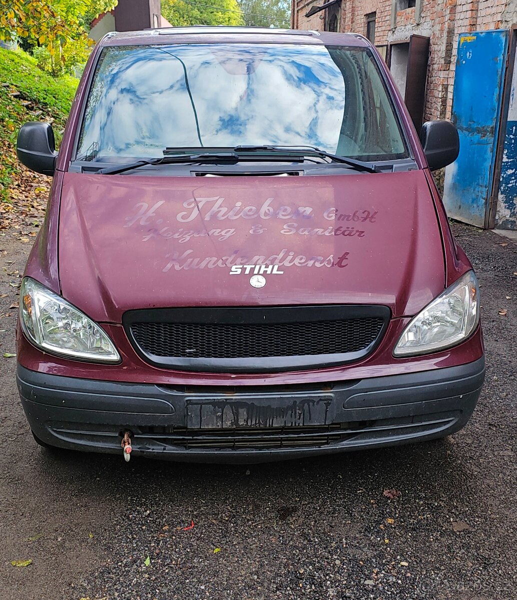 Mercedes-Benz Vito W 639 2.2 CDI bedna