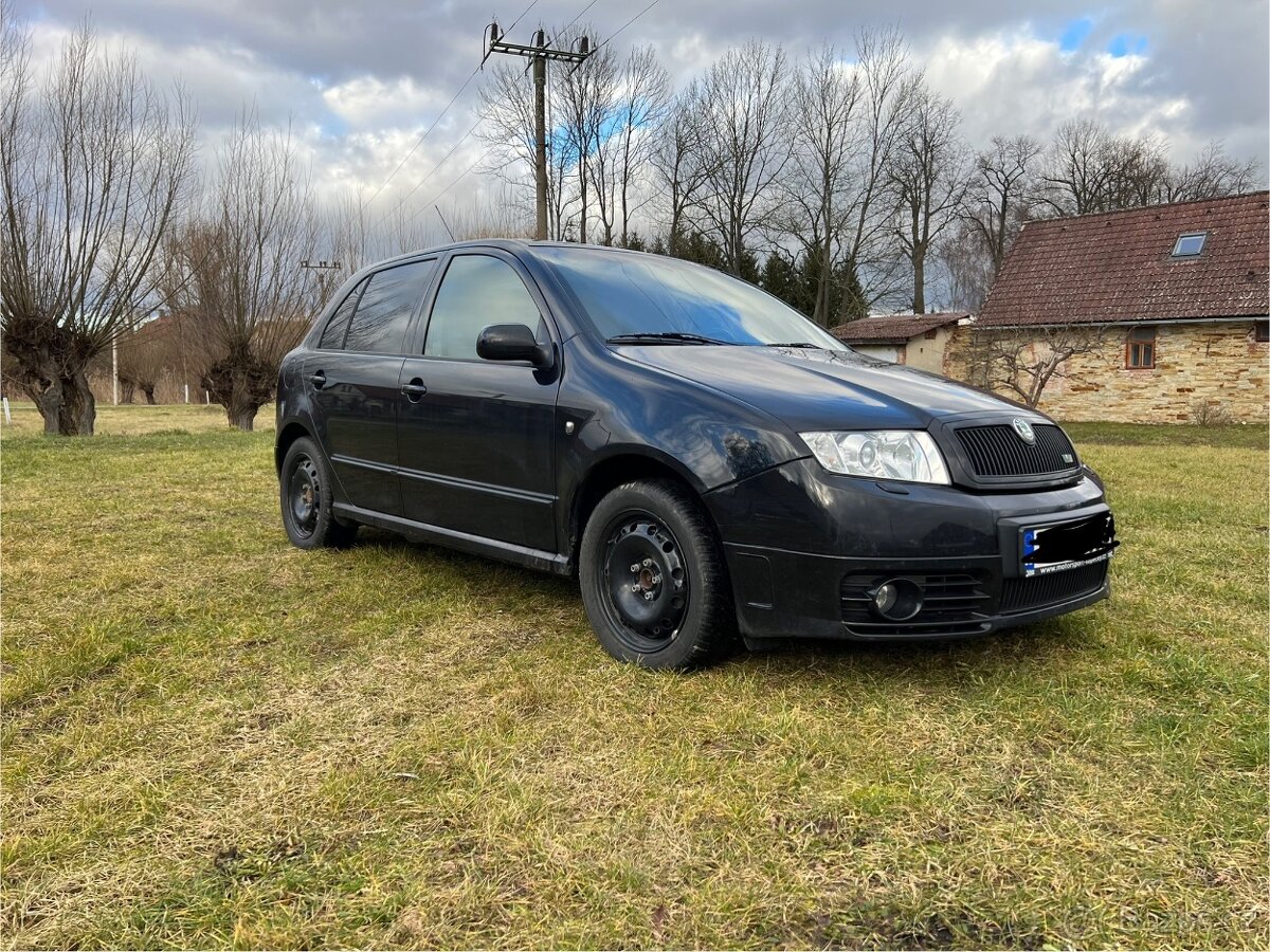 Škoda Fabia 1.9 tdi RS 125kw