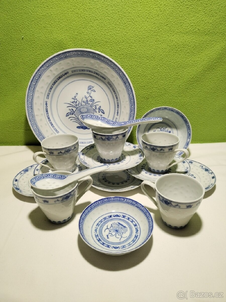 Porcelánová čajová souprava EV25