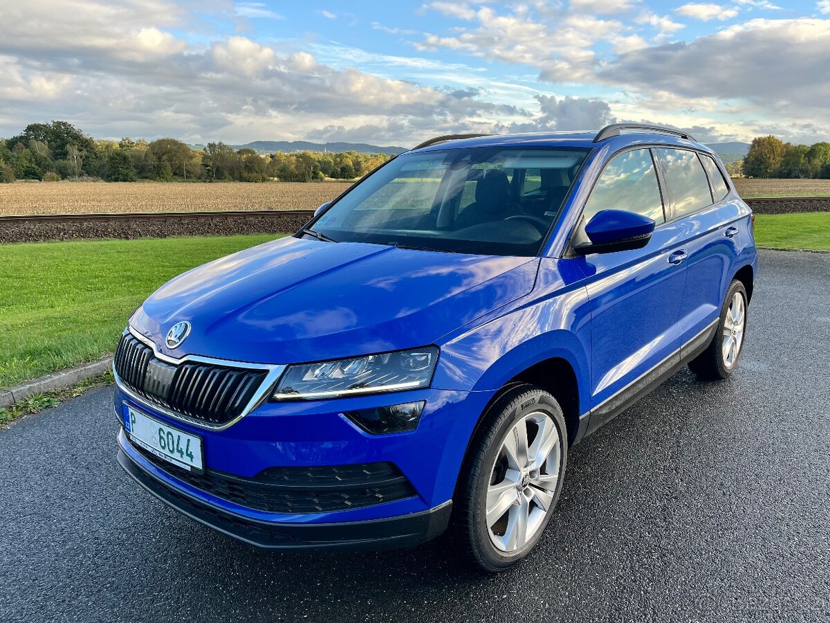 Škoda Karoq 1,5TSI 110kW Navi LED Servis Tažný TOP