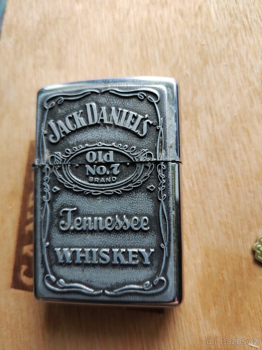 Zapalovač-Originál Zippo Jack Daniels -funkční