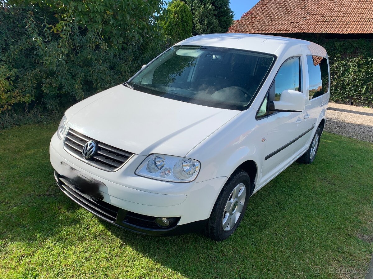 Vw Caddy 1.9tdi TEAM 77kw,Alu,klima