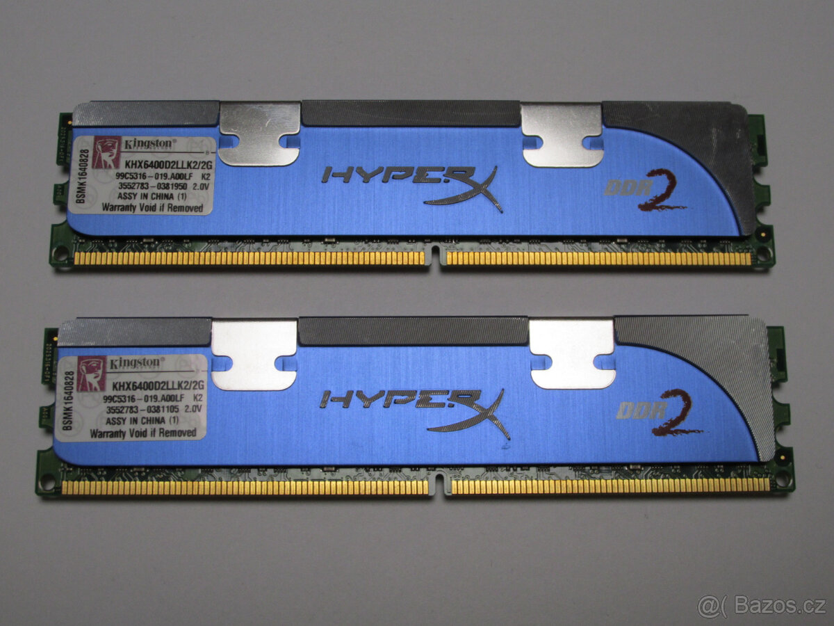 Kingston 2GB (2X1GB) DDR2 800MHz CL4 Kit