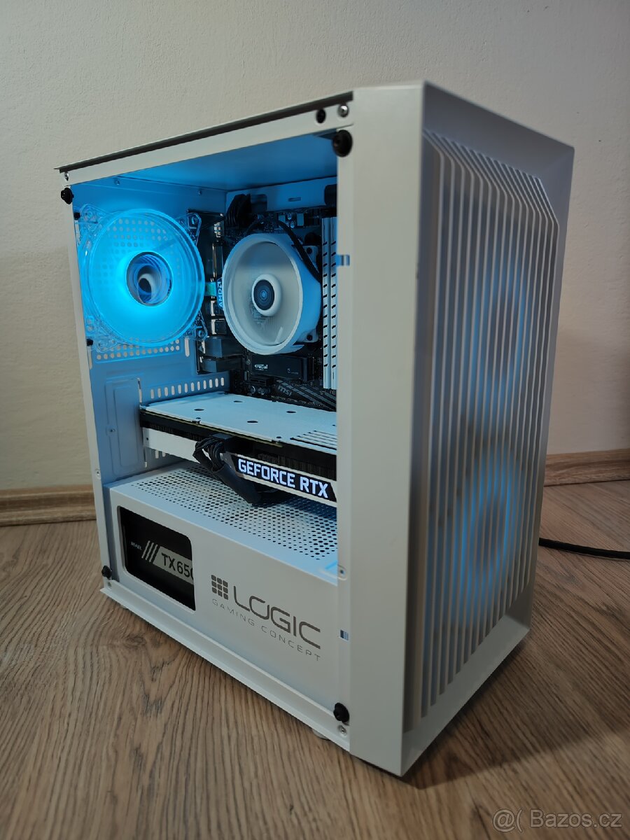 Herní PC: RTX 3070, Ryzen 5 5500, 16gb ram, ZÁRUKA