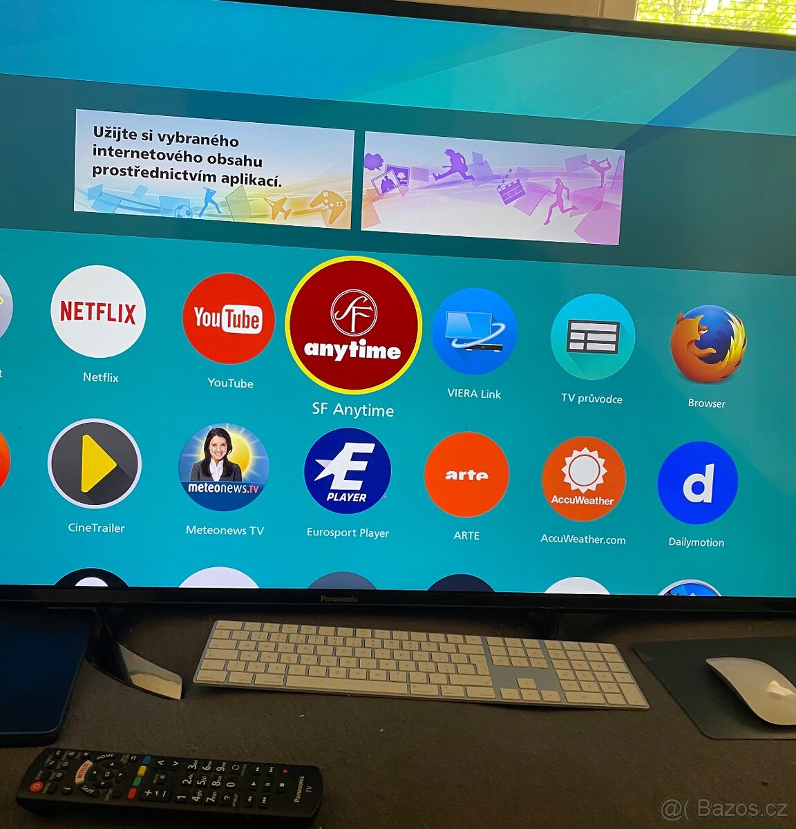 TV Panasonic, 4K UHD, 124cm