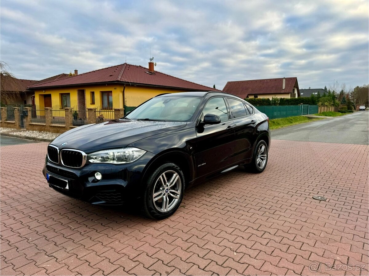 Bmw X6 3.0D M-Paket 190Kw Rok 2015 4x4, plná výbava