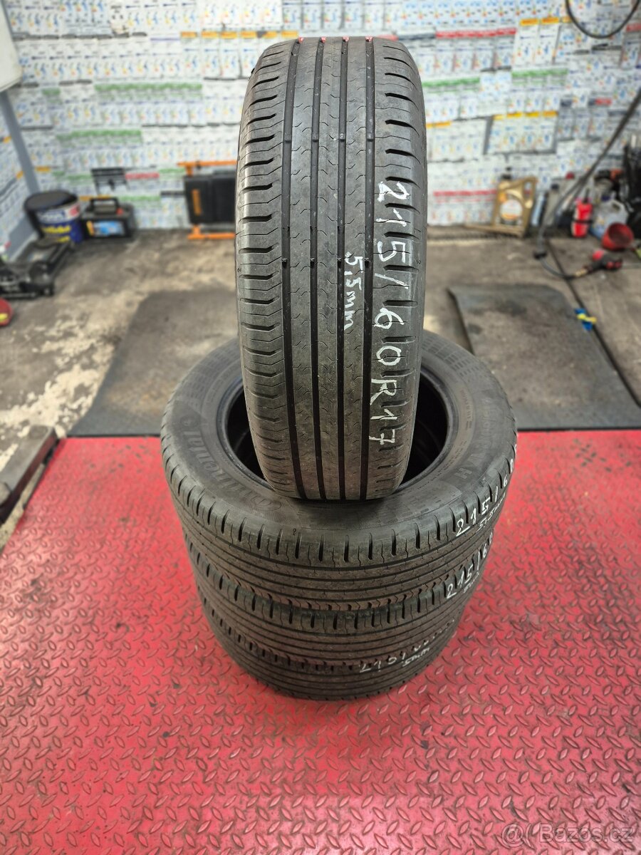 215/60 R17 96H Continental ContiEcoContact 5 4ks 5mm a 5,5mm