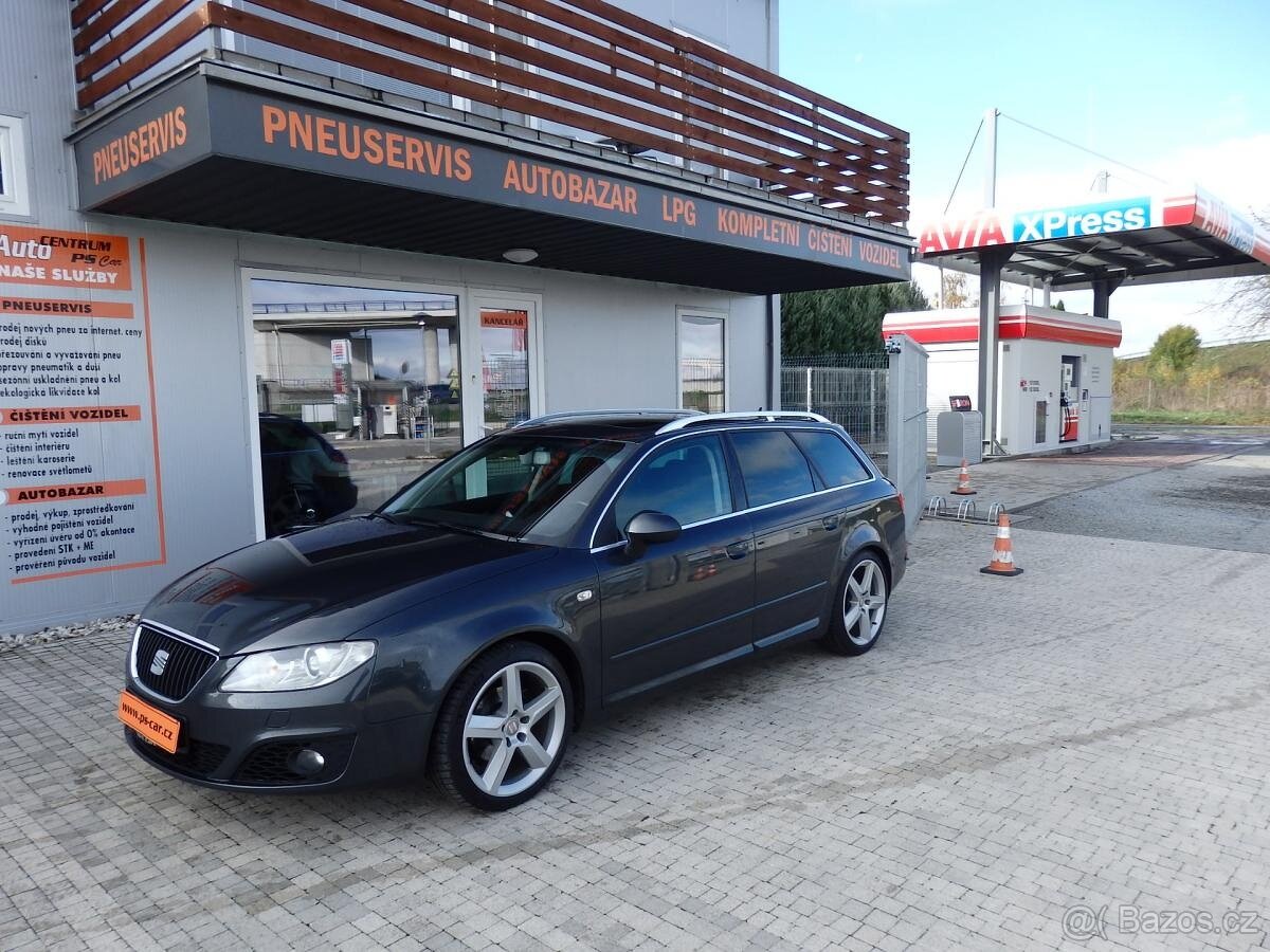 SEAT EXEO 2.0 TDI SPORT XENONY AUTOMAT F1 ALU R18 NAVI 2012