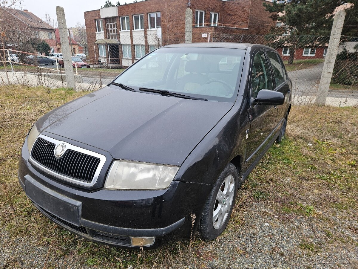 ŠKODA FABIA 1.9SDI,KLIMA,CENA 13000KČ