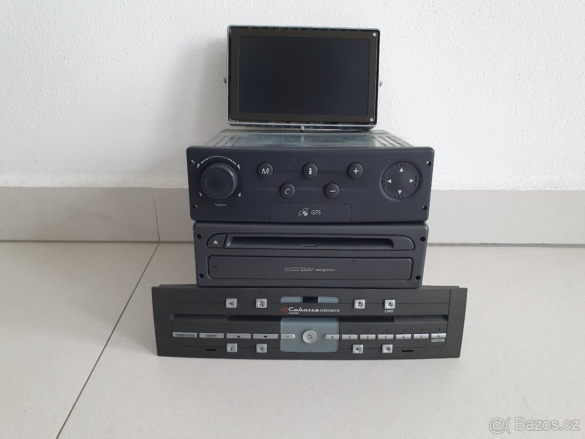 RENAULT VEL SATIS DVD navigace CARMINAT - kompletní sada - 8