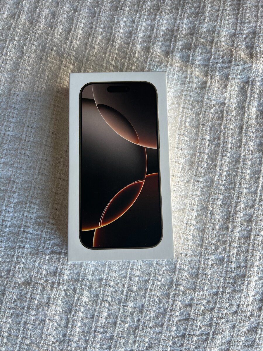 iPhone 16 pro 128gb pouštní titan, odpočet DPH