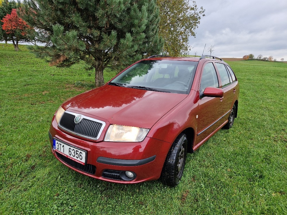 Škoda Fabia 1,4 16V 55KW BKY rok 6/2005 KLIMA