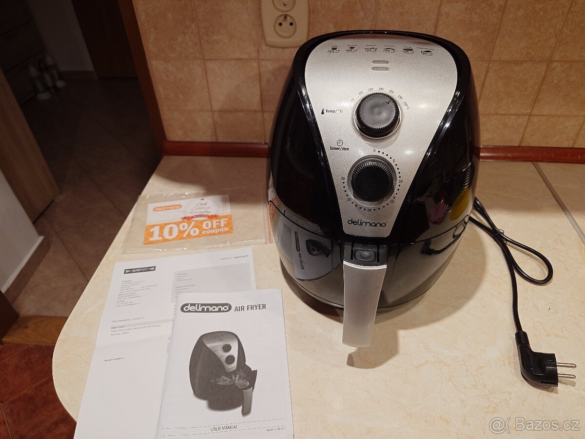 Horkovzdušná fritéza Delimano AIR FRYER