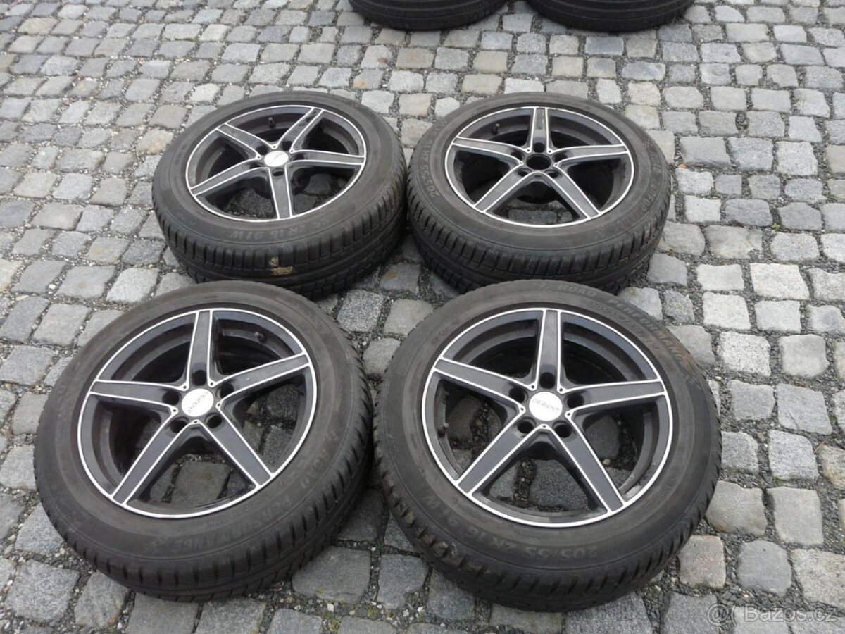 ALU KOLA + LETNÍ PNEU 205/55R16 OPEL 16"