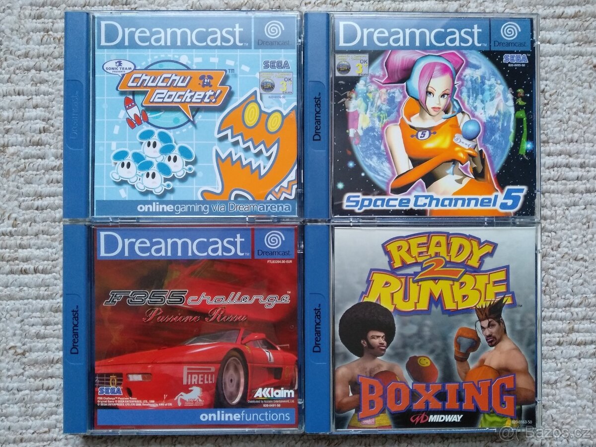 Sega Dreamcast hry