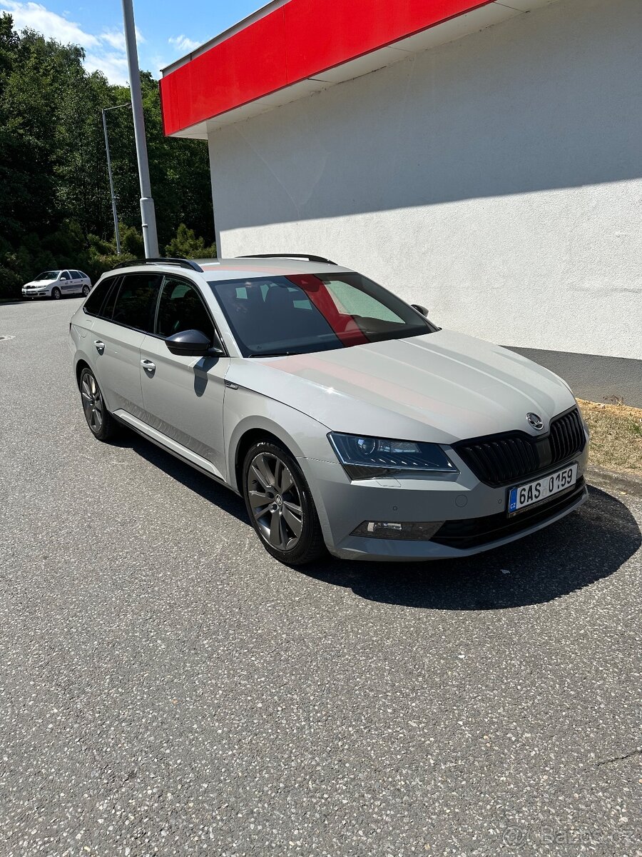 Škoda Superb III Combi, Sportline, Manuál 140KW SPLÁTKY VŠEM