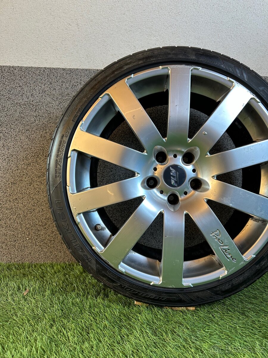 Alu kola 5x120 r20 s letním pneu