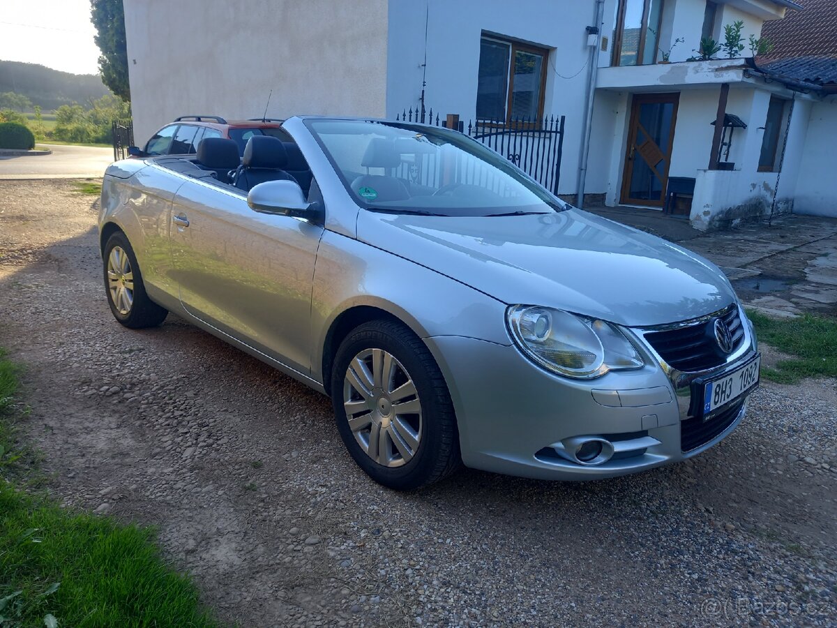 Prodám cabrio VW eos 2,0 fsi 110kw, 6ti rychlostní manuál