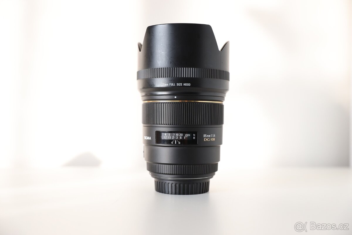 Sigma 85mm f/1,4 EX DG HSM pro Canon