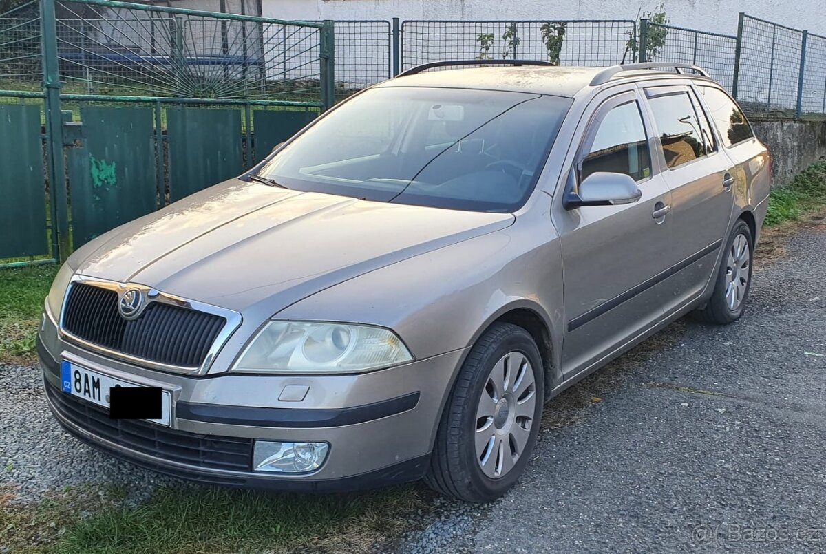 Škoda Octavia 2 1.9 tdi 77kW, r.v. 2006 - BEZ DPF